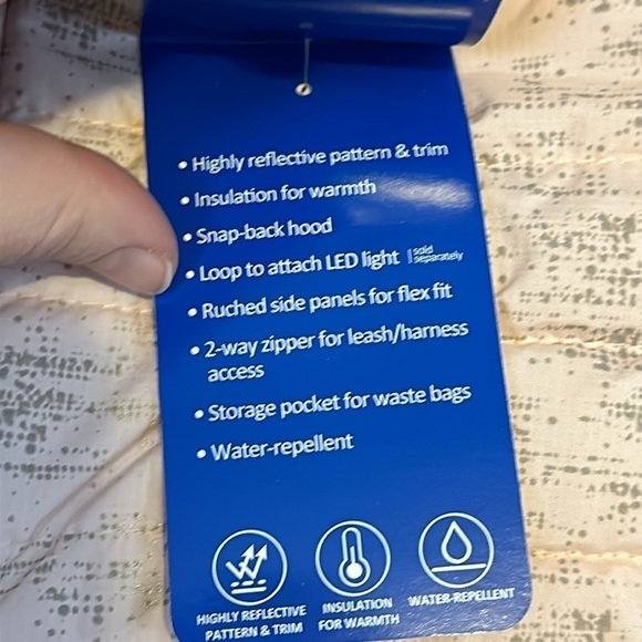 NWT Top paw dog winter jacket size 2X - Picture 4 of 6